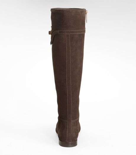 flat long boot