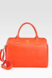 Tory Burch Robinson Satchel - Lyst