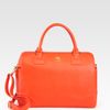 Tory Burch Robinson Satchel in Brown (clay) - Lyst