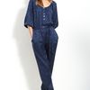Trina Turk San Salvador Feather Jumper in Blue (navy) - Lyst
