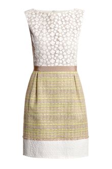 Giambattista Valli Bi-pattern Dress - Lyst