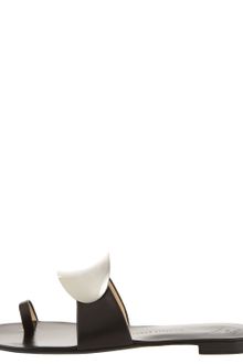 Giuseppe Zanotti Mirrored Toe-ring Sandal - Lyst