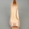 Giuseppe Zanotti Peep Toe Pump in Beige (nude) - Lyst