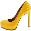 Pour La Victoire Womens Irina Platform Pump in Yellow (yellow soft patent) - Lyst