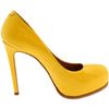 Pour La Victoire Womens Irina Platform Pump in Yellow (yellow soft patent) - Lyst