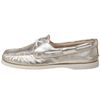 Sperry Top-sider Boat Shoes in Silver (gold metallic) - Lyst