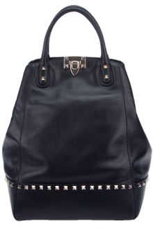 Valentino Studded Tote - Lyst