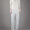 Acne Macau Print Trouser in Black - Lyst