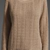Aiko Aline Sweater in Beige (mushroom) - Lyst