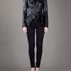Alexander Mcqueen Structured Leather Blazer in Black - Lyst