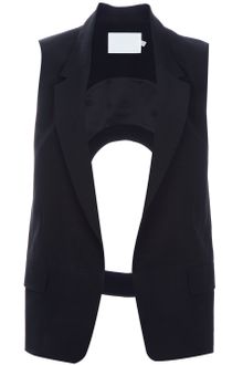 Alexander Wang Cut-out Back Gilet - Lyst