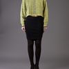 Alexander Wang Geometric Jacquard Shrug in Yellow - Lyst