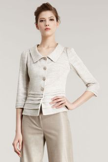 Armani Basketweave Jacket - Lyst