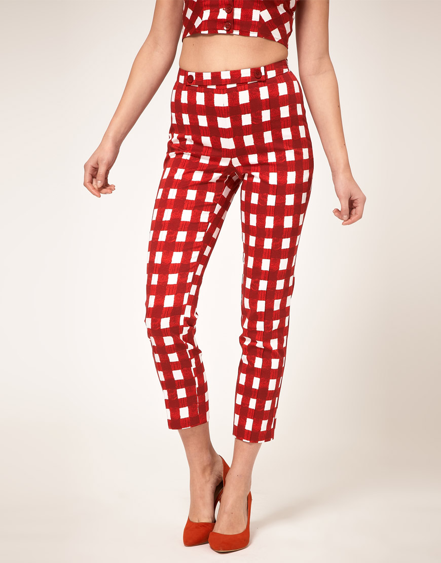 asos striped trousers