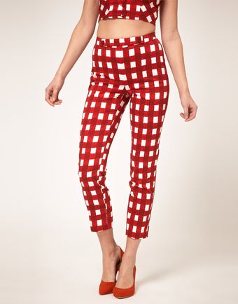  Gingham Trousers 