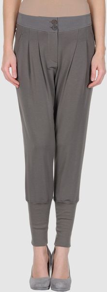 Brunello Cucinelli Casual Pants in Gray (grey) - Lyst