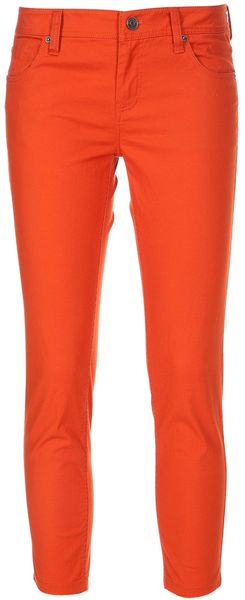 Burberry Brit Cropped Skinny Trouser - Lyst
