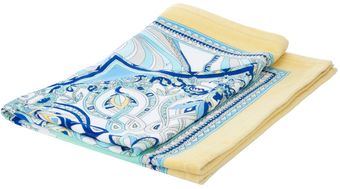 Emilio Pucci Printed Cotton Towel - Lyst