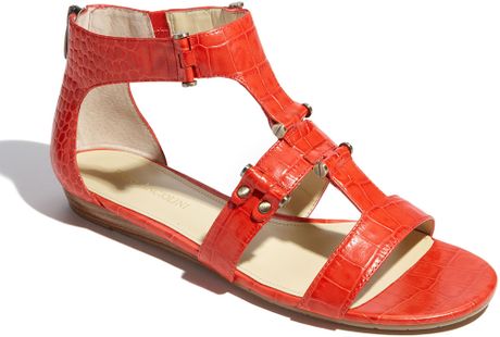 enzo angiolini red flats
