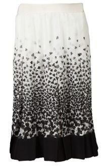 Giambattista Valli Clover Print Skirt - Lyst