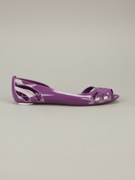 purple gucci sandals