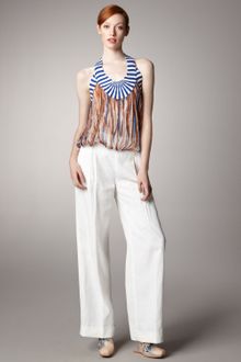 Jean Paul Gaultier Wide-leg Linen Pants - Lyst