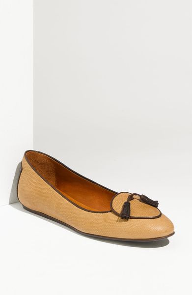 tassel ballerina flats
