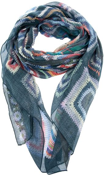 Pierre Louis Mascia Printed Scarf - Lyst