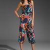 Plenty By Tracy Reese Strapless Jumpsuit in Multicolor (deep water wild floral) - Lyst