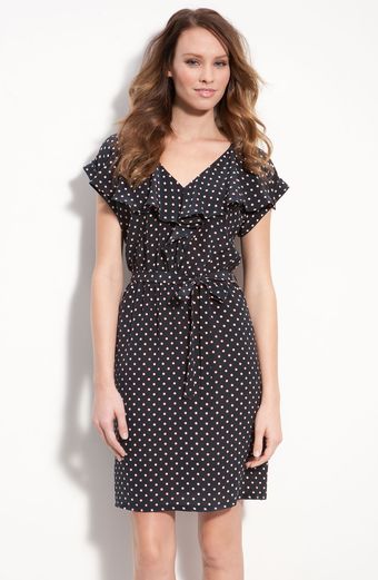 Presley Skye Gracie Silk Crêpe De Chine Dress - Lyst