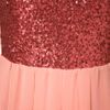 Tfnc Tfnc Babydoll Dress with Sequin Bodice in Pink (bubblegum) - Lyst