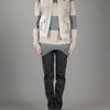 Tory Burch Shearling Gilet in Beige - Lyst