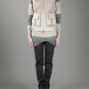 Tory Burch Shearling Gilet in Beige - Lyst
