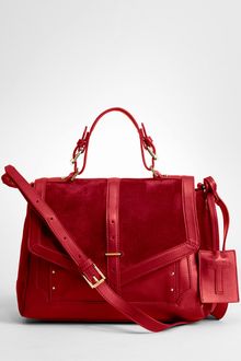 Tory Burch 797 Suede Messenger Bag - Lyst