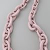 Tory Burch Resin Chain Necklace in Pink (rose) - Lyst