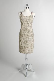 Michael by Michael Kors Chain-detail Sheath Dress - Lyst