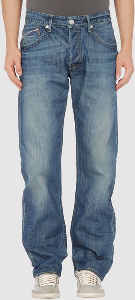 Seal Kay Denim Trousers in Blue for Men - Lyst