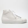 Alexander Mcqueen Alexander Mcqueen Mens Leather High Top Sneaker in White for Men - Lyst