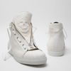 Alexander Mcqueen Alexander Mcqueen Mens Leather High Top Sneaker in White for Men - Lyst