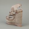 Balenciaga Wedge Sandal in Gray (grey) - Lyst