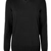Hugo Black Vneck Sweater in Black for Men - Lyst
