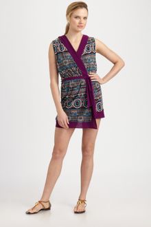 Jean Paul Gaultier Hooded Wrap Dress - Lyst