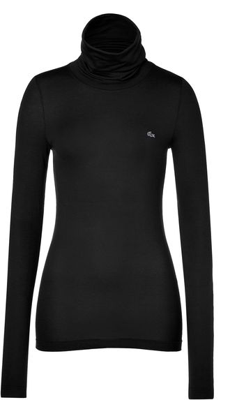 Lacoste  Turtleneck T-shirt - Lyst