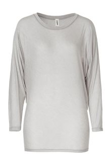 L'Agence Oatmeal Dolman Sleeve T-Shirt - Lyst