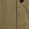 Miu Miu Cottonblend Twill Cropped Cargo Pants in Green - Lyst