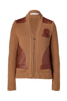See By Chloé Cognac Wool Jacket - Lyst