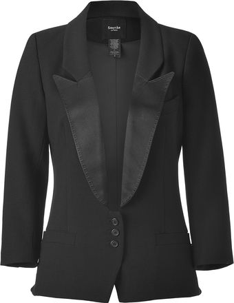  3/4 Sleeve Tuxedo Jacket 