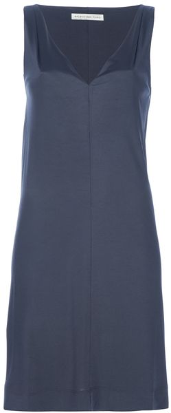 Balenciaga Draped Back Dress - Lyst