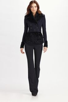 Burberry Prorsum Stretch Pants - Lyst