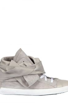 Cinzia Araia Suede Lace Around High Sneakers - Lyst